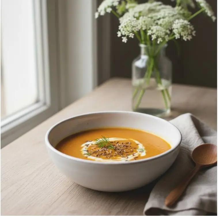 soupe carotte-carvi